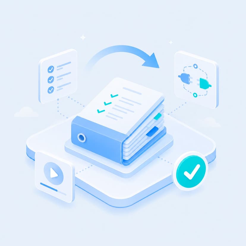 Documentation prête pour la passation de pouvoir
